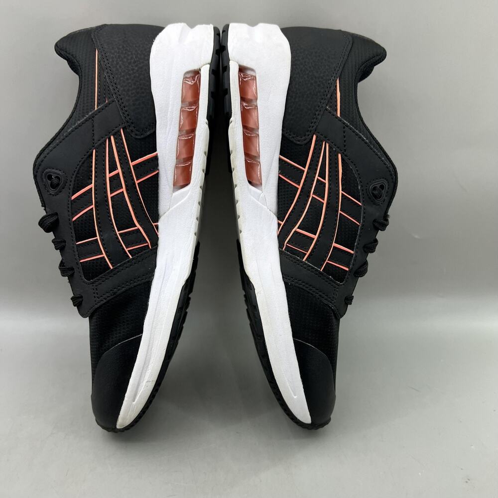 Asics Tiger GelSaga Sou Running Shoes Women Size 10 Black Pink Comfort Sneakers - Picture 6 of 8